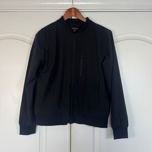Banana Republic Lightweight Bomber Jacket - Black - Small